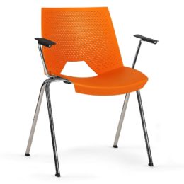 plastova-zidle-antares-2130-strike-pc-br-oranzova