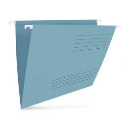 Závěsné desky pro kartotéku A4 barevné 25 ks modré
