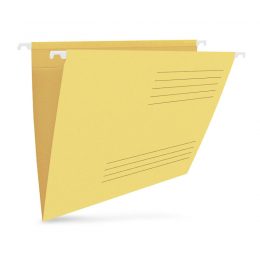 Závěsné desky pro kartotéku A4 barevné 25 ks žluté