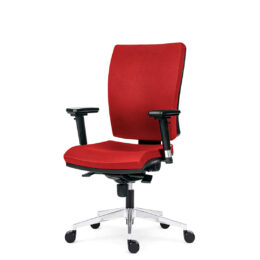 Kancelářská židle ANTARES 1580 SYN Gala ALU s područkami AR08C nosnost 130 kg