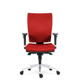 Kancelářská židle ANTARES 1580 SYN Gala ALU s područkami AR08C nosnost 130 kg předek