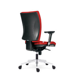 Kancelářská židle ANTARES 1580 SYN Gala ALU s područkami AR08C nosnost 130 kg zadek 1