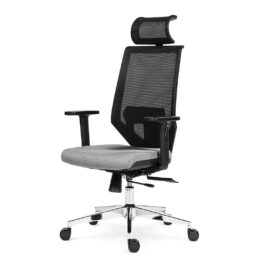 Kancelářská židle s posuvem sedáku ANTARES Edge ALU PDH SL s područkami nosnost 130 kg šedá Kancelářská židle s posuvem sedáku ANTARES Edge ALU PDH SL s područkami nosnost 130 kg šedá