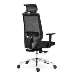 Kancelářská židle s posuvem sedáku ANTARES Edge ALU PDH SL s područkami nosnost 130 kg zadek černá Kancelářská židle s posuvem sedáku ANTARES Edge ALU PDH SL s područkami nosnost 130 kg zadek černá