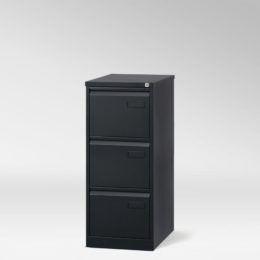 Kovová kartotéka A4 Bisley IPCCA13 černá