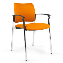 konferencni-zidle-antares-2170-rocky-c-s-podruckami-oranzova