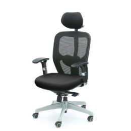 Kancelářská židle MULTISED Friemd BZJ 395 PDH s područkami nosnost 150 kg černá