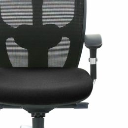 Kancelářská židle MULTISED Friemd BZJ 395 PDH s područkami nosnost 150 kg černá detail 2