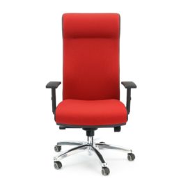 Zátěžové křeslo MULTISED BZJ 485 XAL nosnost 200 kg předek červená