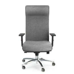 Zátěžové křeslo MULTISED BZJ 485 XAL nosnost 200 kg předek šedá