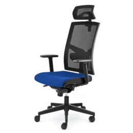 Kancelářská židle s posuvem sedáku ALBA Game ŠÉF VIP 3D PDH nosnost 160 kg