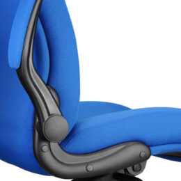 Dispečerské křeslo ALBA Dispos nosnost 200 kg, záruka 5 let modré detail 7