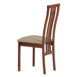 Dřevěná jídelní židle VILMA s čalouněným sedákem, třešeň zadek Dřevěná jídelní židle VILMA s čalouněným sedákem, třešeň zadek