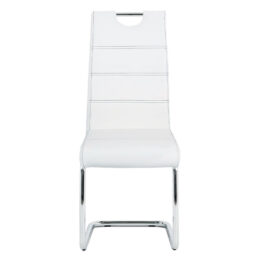 alouněná jídelní židle EMILY bílá předek