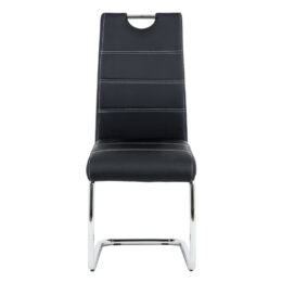 alouněná jídelní židle EMILY černá předek