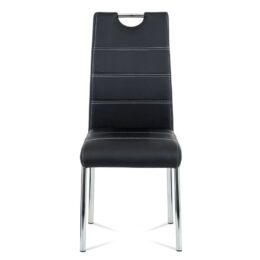 alouněná jídelní židle OLIVIA černá předek