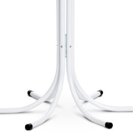 Stojanový věšák TAPPY 5, výška 188 cm, kovový, bílý detael 2