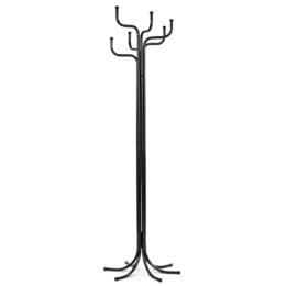 Stojanový věšák TAPPY 5, výška 188 cm, kovový, černý