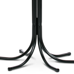 Stojanový věšák TAPPY 5, výška 188 cm, kovový, černý detael 2