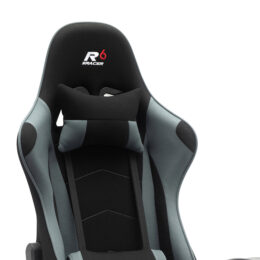Herní židle Sracer R6 s područkami nosnost 130 kg černá-šedá detael 1