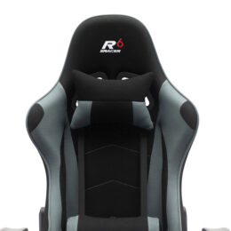 Herní židle Sracer R6 s područkami nosnost 130 kg černá-šedá detael 3