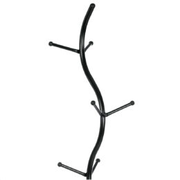 Stojanový věšák TAPPY 3, výška 181 cm, kovový, černý detael 1