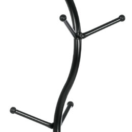 Stojanový věšák TAPPY 3, výška 181 cm, kovový, černý detael 3