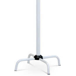 Stojanový věšák TAPPY 4, výška 182 cm, kovový, bílý detael 2