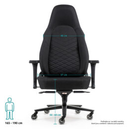 Kancelářské křeslo SRACER EVO1 nosnost 160 kg předek 2 final