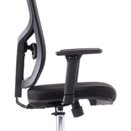 Kancelářská židle SIHOSEAT M87B ALU PDH nosnost 150 kg detael 6