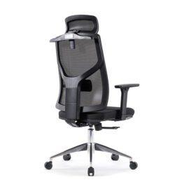 Kancelářská židle SIHOSEAT M87B ALU PDH nosnost 150 kg zadek 1