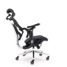 Kancelářská židle SIHOSEAT M99B ALU PDH nosnost 150 kg sklopená