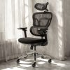 Kancelářská židle SIHOSEAT M98B ALU PDH, posuv sedáku, 3D podhlavník, 4D područky, nosnost 150 kg, záruka 5 let - Image 17