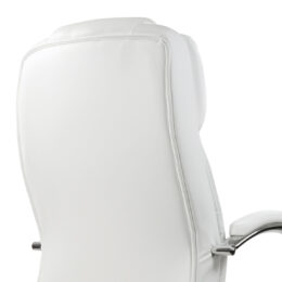 Kancelářské křeslo CHEF nosnost 150 kg bílé detael 5