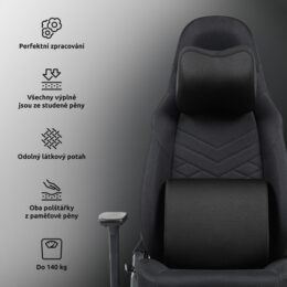 Kancelářské křeslo SRACER EVO LT nosnost 140 kg benefity 1 Kancelářské křeslo SRACER EVO LT nosnost 140 kg benefity 1