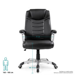 Kancelářské křeslo APOLLO nosnost 140 kg předek final